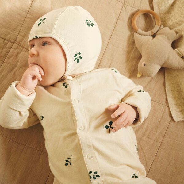 Onesie & Bonnet - Gift Box, leaf, Moonboon