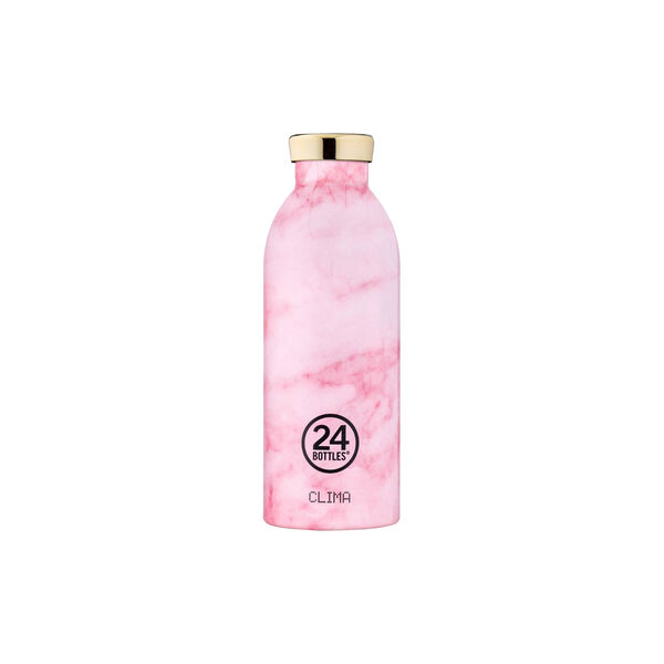 Clima Thermo bottle, pink marble, 24Bottles