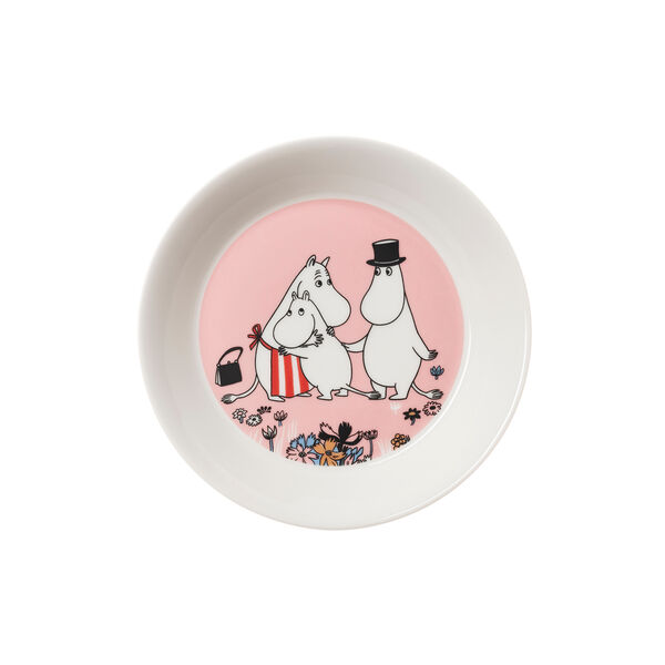 Moomin saucer Family Time, Moomin Arabia