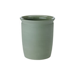 Knabstrup Pickle jar 1 L, olive, Knabstrup Keramik