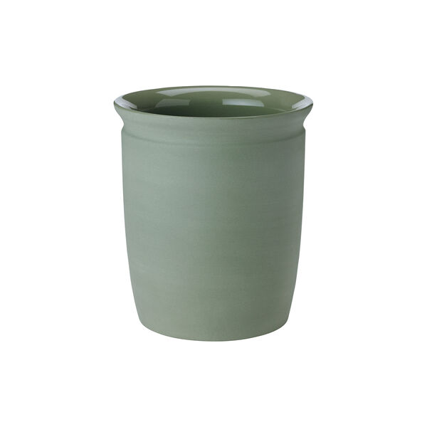 Knabstrup Pickle jar 1 L, olive, Knabstrup Keramik