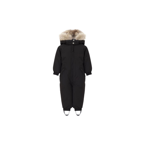 Wintersuit with Fur, coffee, VER de TERRE