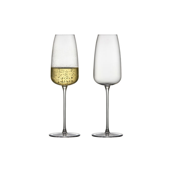 Veneto Champagne Glass 2 pcs Veneto Champagne Glass 2 pcs, Lyngby Glas