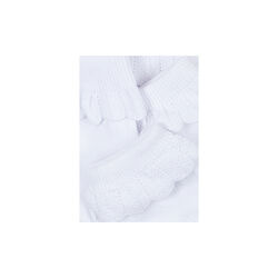 2 Pack Frill  Socks, optic white, Konges Sl&oslash;jd