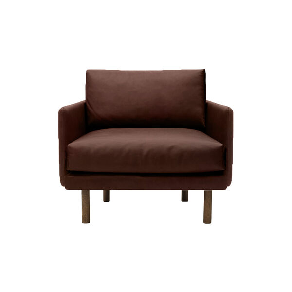 Emo Lounge Chair, Dakar Brown/r&oslash;get eg, Bruunmunch Furniture