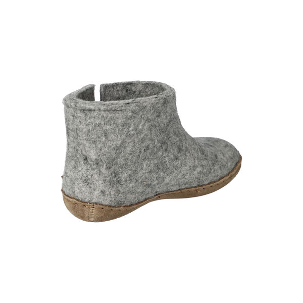 Felt Ankle Shoe Junior, grey Felt Ankle Shoe Junior, grey, Glerups