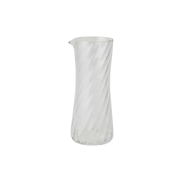 Concave carafe, clear, Stilleben