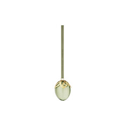 Easter 2026 Egg, gold plated/green, Georg Jensen