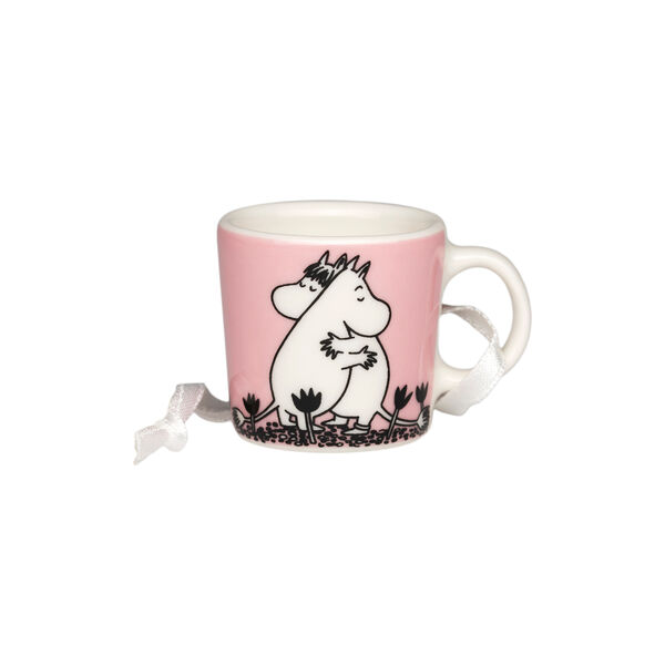 Moomin mini mug Love Box, pink, Moomin Arabia