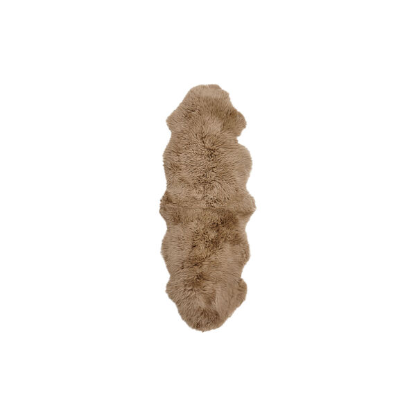 New Zealand Long Wool Sheepskin, taupe New Zealand Long Wool Sheepskin, taupe, NATURES Collection