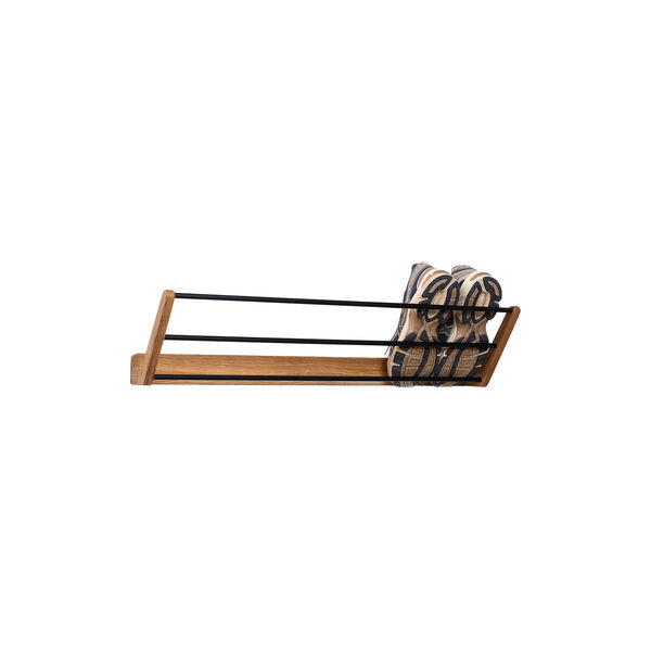 MILO Shoe Shelf, oak, KRISTIAN JUUL
