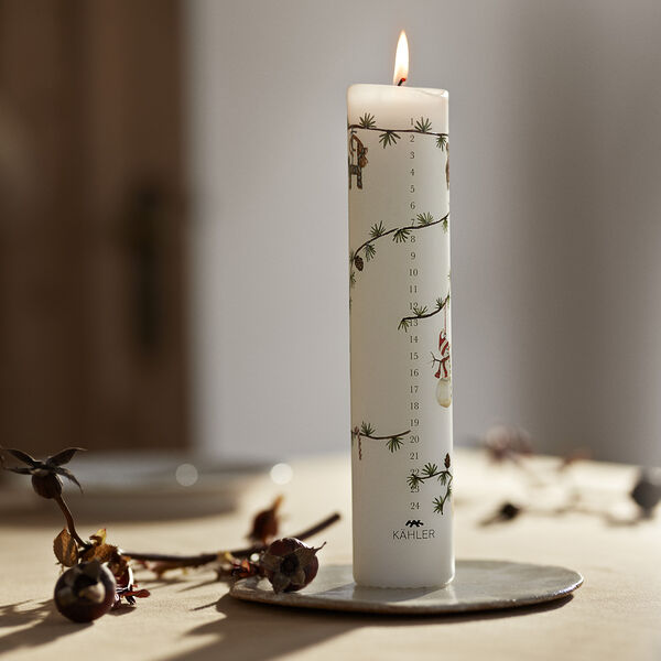 Hammershøi Christmas Advent Candle 2025, Kähler