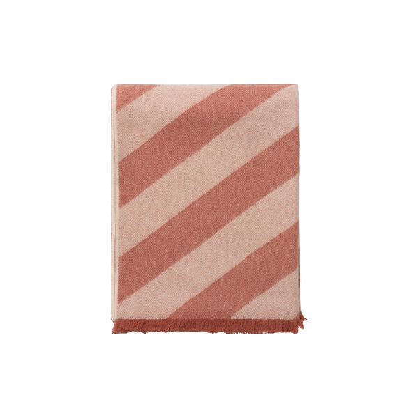 Fishbone Throw, rusty red, ELVANG