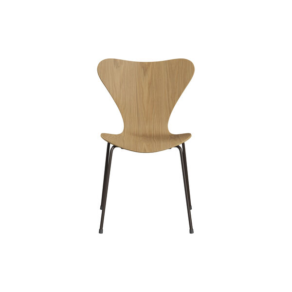 Series 7&trade; 3107 Chair, lacquered oak/brown bronze, Fritz Hansen