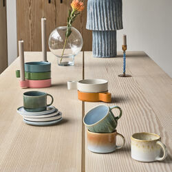 Styles Espresso Cup 2 pcs, green/blue, Villa Collection