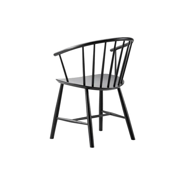 J64 Dining Chair, black ash, Fredericia Furniture