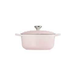 Signature Round Pot &Oslash; 20 cm, shell pink, Le Creuset