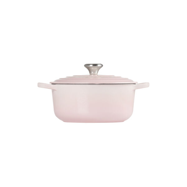 Signature Round Pot &Oslash; 20 cm, shell pink, Le Creuset