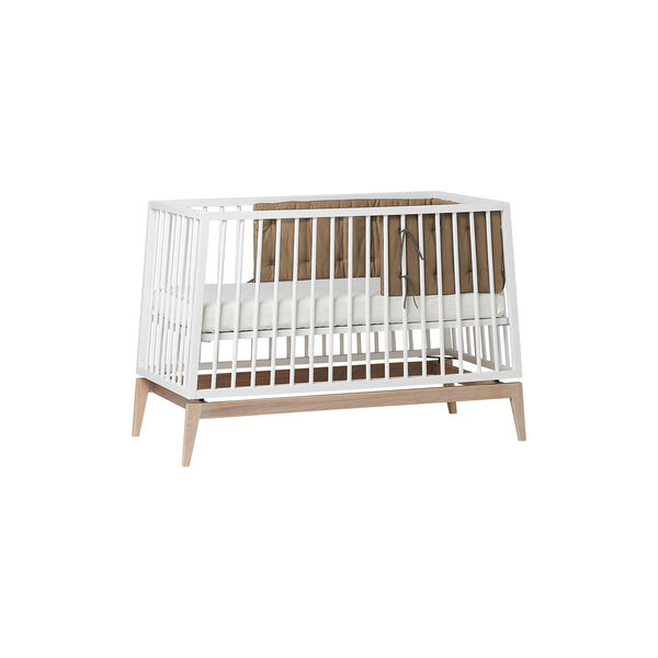 Bumper for Leander Linea™ and Luna™ Baby Cot, mocca, Leander