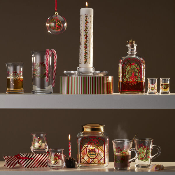 Holmegaard Christmas Tea Light Holder 2025, 2 pcs, Holmegaard