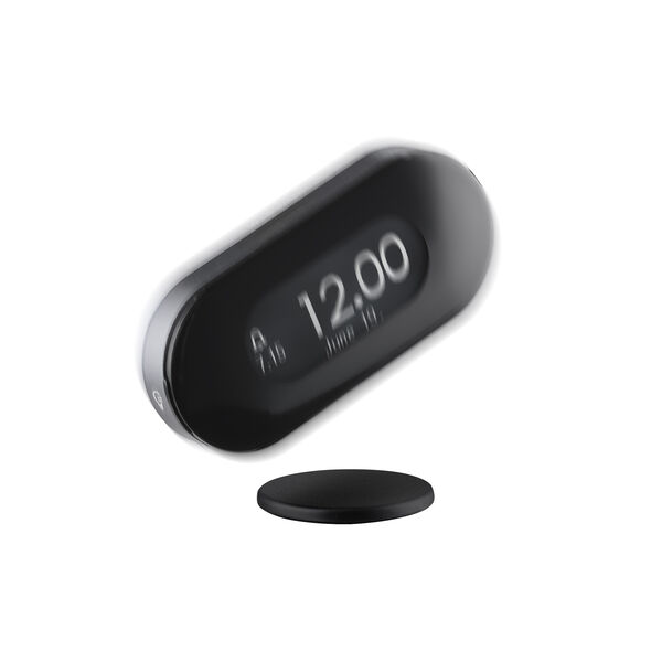 Alarm clock, black Alarm clock, black, Jacob Jensen