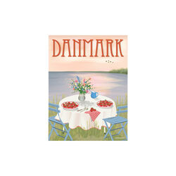 DENMARK Strawberries Poster, ViSSEVASSE