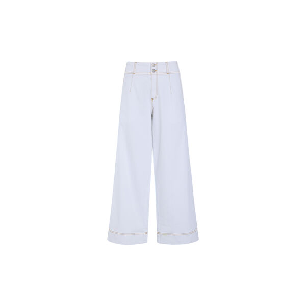 Jinzu wide pants, white, BITTE KAI RAND