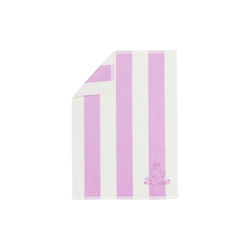 Moomin Mussels towel 50x70 cm, pink striped, Moomin Arabia