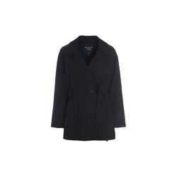Bouclino Belted Jacket, black, BITTE KAI RAND