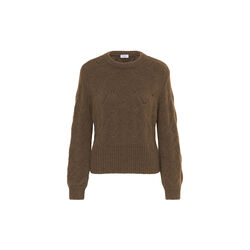 TabbathaSZ Pullover, dark earth melange, Saint Tropez