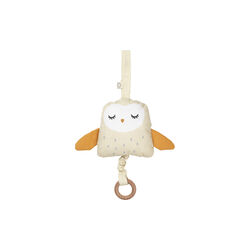 Ugla Owl Musical Toy, cream, Franck & Fischer