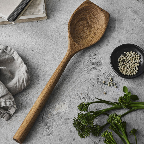 Douron Kitchen spoon broad shape, Pillivuyt Gourmet