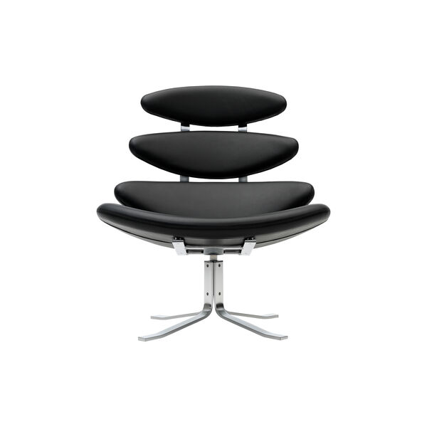Corona Lounge Chair, black, Fredericia Furniture