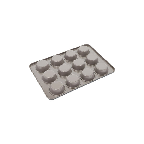 Muffin Pan for 12 pcs, latte, Blomsterbergs