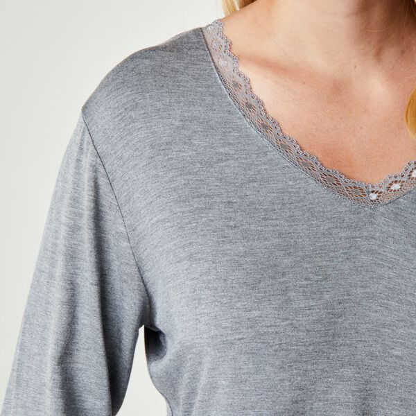 Jordan Longsleeved T-Shirt, grey melange, CCDK Copenhagen