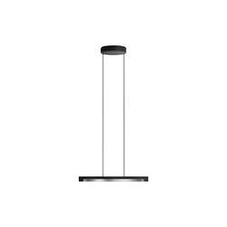 INLAY S3 DISC Pendant, matt black/satin silver, LIGHT-POINT