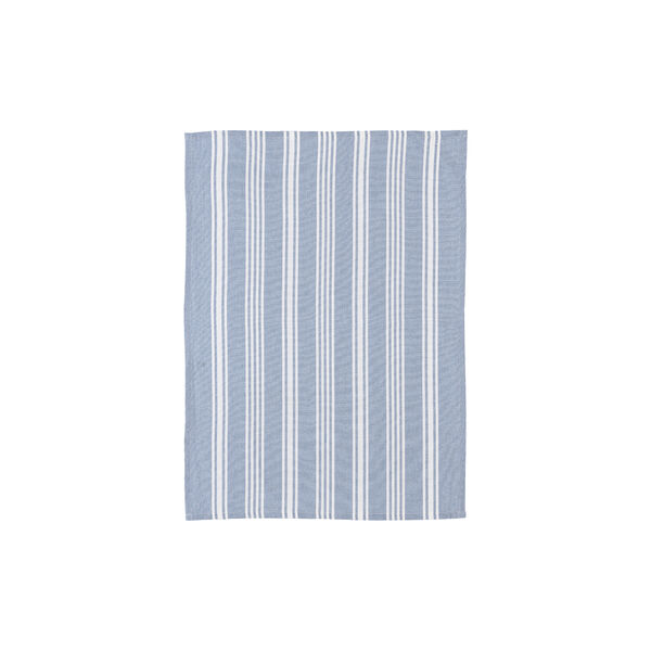 Tea towel recycle Eco Stripe, dream blue, Bastian
