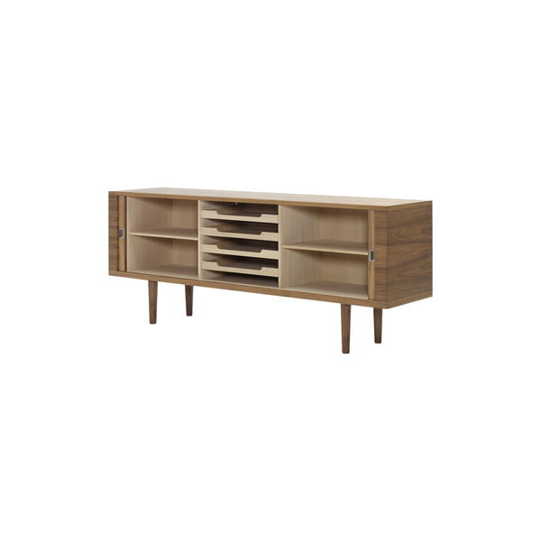 CH825 Credenza Sideboard, oiled walnut, Carl Hansen & Søn
