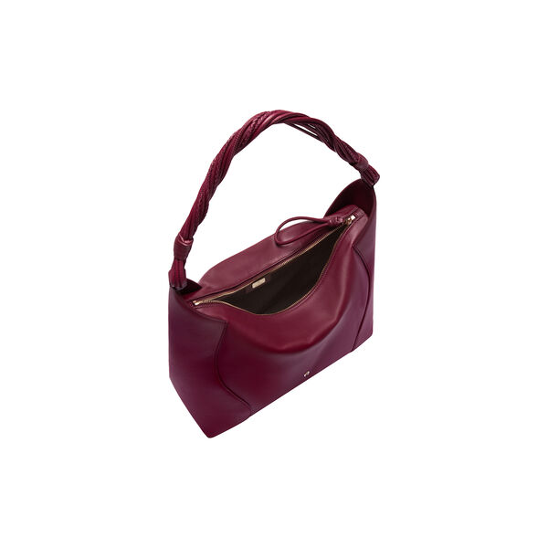 Giara Hobo Bag | Burgundy, Aigner