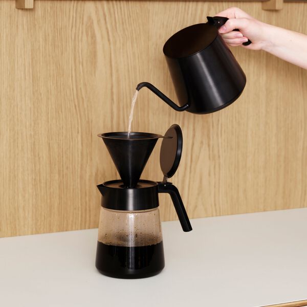 Nohr Glass Server, black metallic Nohr Glass Server, black metallic, Stelton