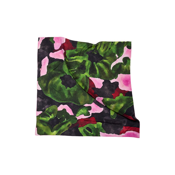 GREEN FLOWERS scarf, green, Bella Ballou