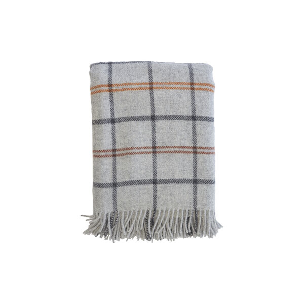 Tartan Throw, light grey Tartan Throw, light grey, Klippan Yllefabrik