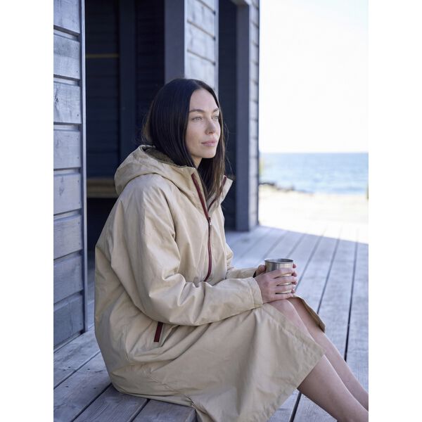 North Winter bathrobe, beige, S&ouml;dahl