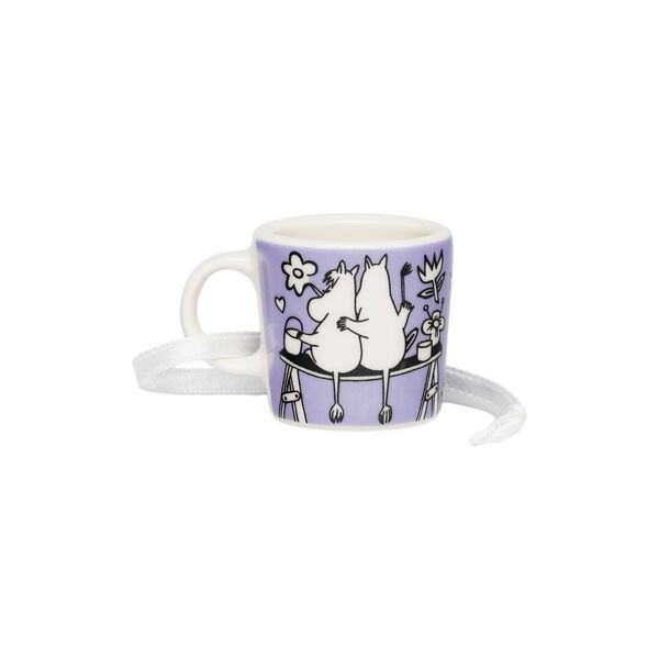 Moomin mini mug Love, purple, Moomin Arabia