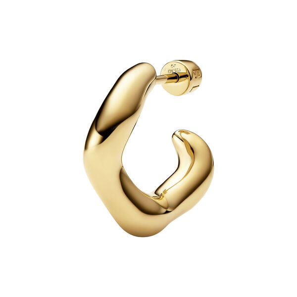 Anil Hoop Small Right, gold, Maria Black