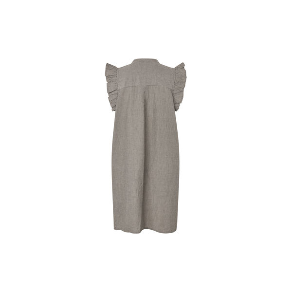 Gemala Long-M Dress, java white stripe, mbyM