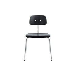 KEVI&reg; 2060 Stacking Chair, black/chrome, Montana Furniture