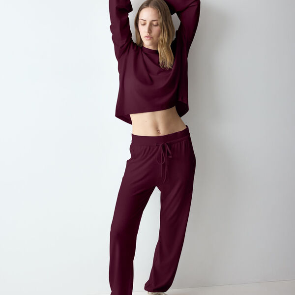 Cozy Comfort Cozy Trouser X 01, red - dark combination, Triumph