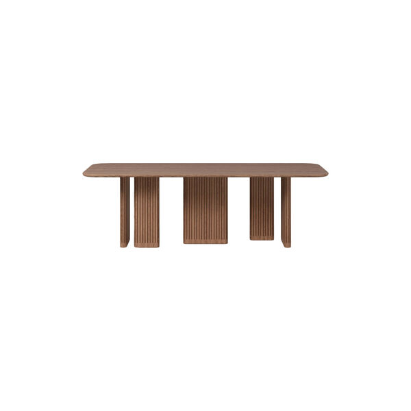 Jolka Dining Table, dark wood, Westwing Collection