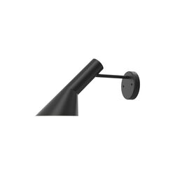 AJ Wall Lamp without Switch & Cord, black, Louis Poulsen